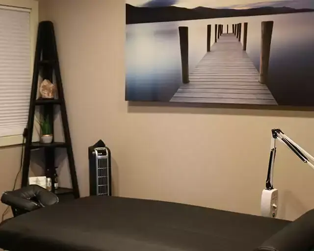 View of Chiropractic Bed