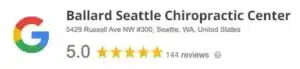 Google Reviews Ballard Seattle Chiropractic