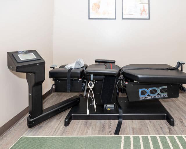 chiropractic adjustment area